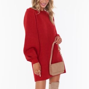 Show Me Your Mumu Dixon Sweater Dress NWT